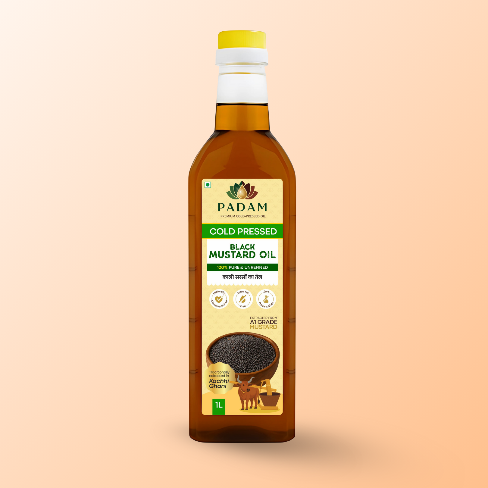 Lakdi Ghani Mustard Oil — photo 1