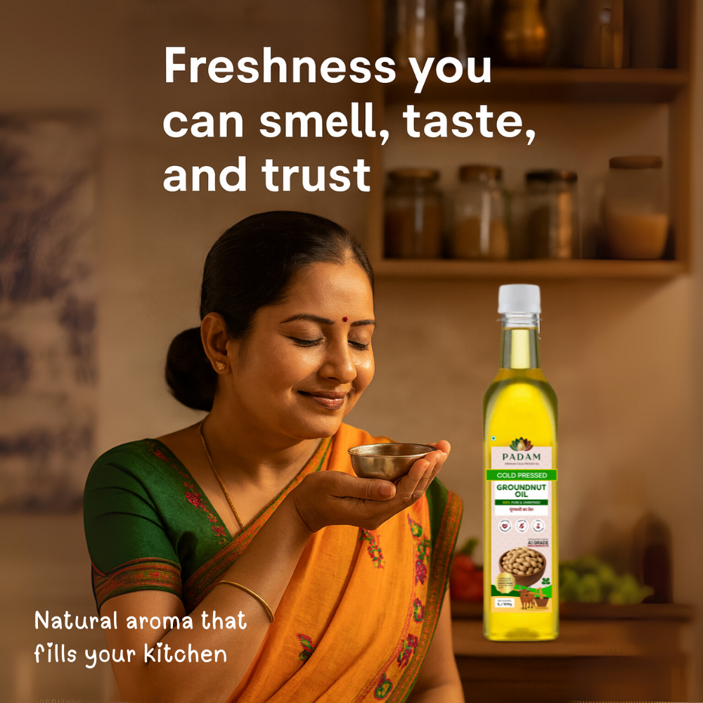 Padam Cold pressed Groundnut oil - Image 5