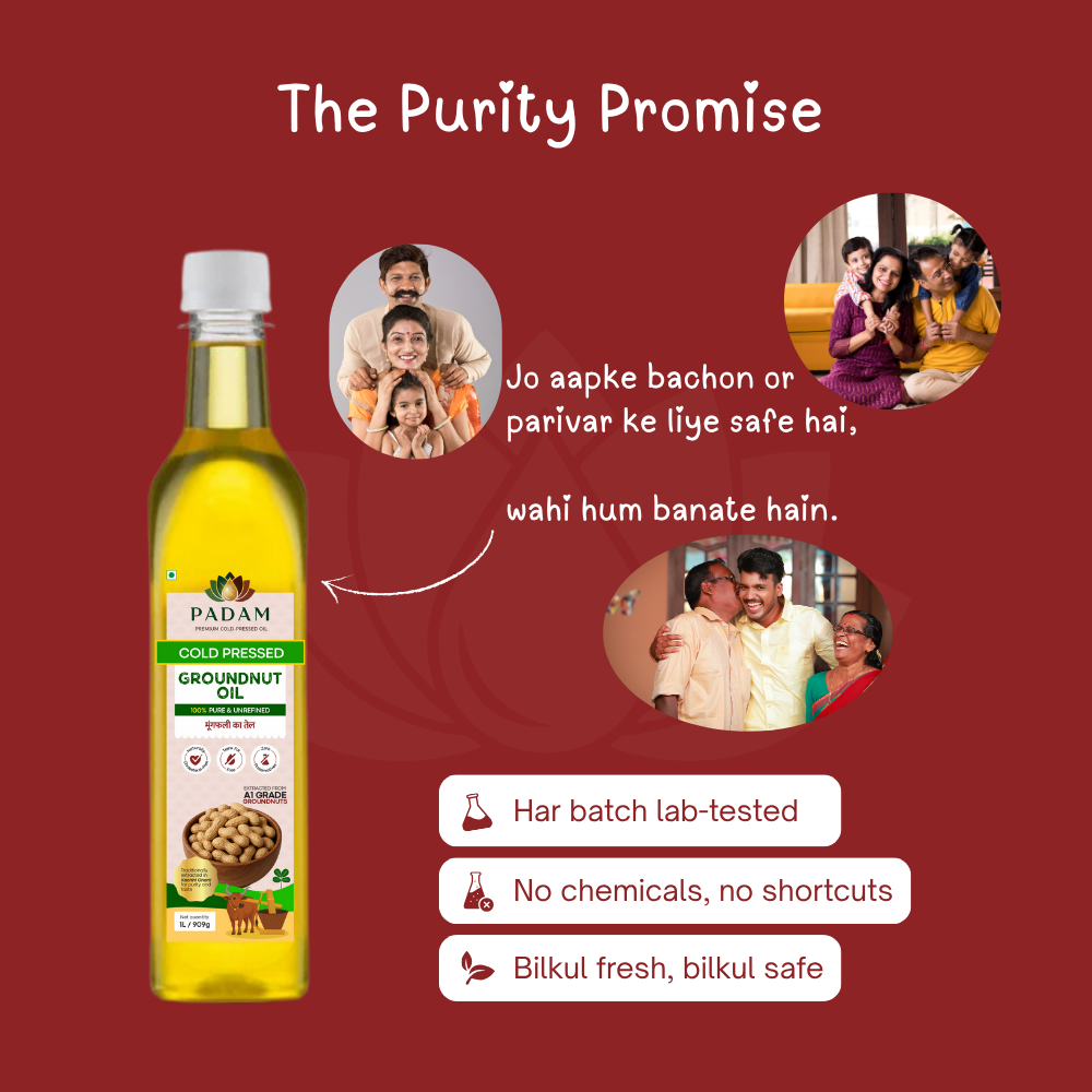 Padam Cold pressed Groundnut oil - Image 7